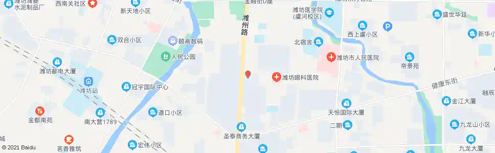 潍坊幸福家园_公交站地图_潍坊公交_妙搜公交查询2025