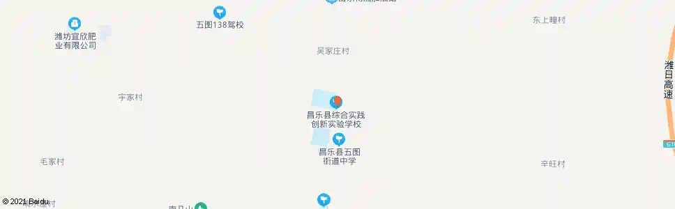 潍坊职业三中_公交站地图_潍坊公交_妙搜公交查询2025