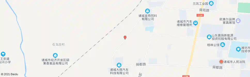 潍坊良丰物流_公交站地图_潍坊公交_妙搜公交查询2025