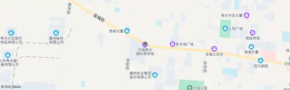潍坊寿光国际商贸城_公交站地图_潍坊公交_妙搜公交查询2025