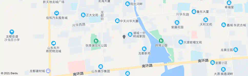 潍坊明城园小区_公交站地图_潍坊公交_妙搜公交查询2025