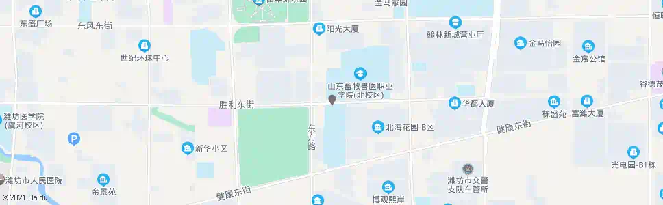 潍坊山东牧院_公交站地图_潍坊公交_妙搜公交查询2025