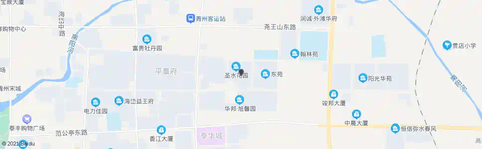 潍坊坝沟村_公交站地图_潍坊公交_妙搜公交查询2025