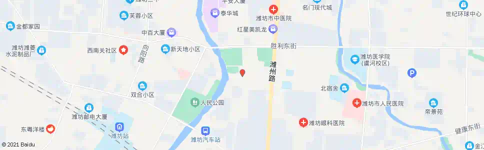 潍坊稽查大队_公交站地图_潍坊公交_妙搜公交查询2025