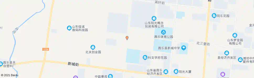 潍坊北三里_公交站地图_潍坊公交_妙搜公交查询2025