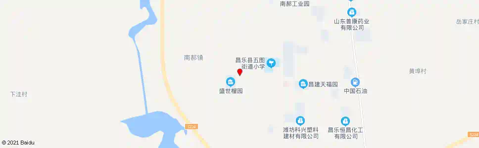 潍坊南郝街路口_公交站地图_潍坊公交_妙搜公交查询2025