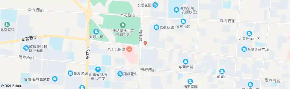 潍坊外派劳务培训基地_公交站地图_潍坊公交_妙搜公交查询2025