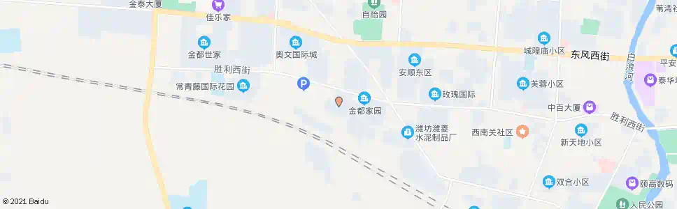 潍坊万合华庭_公交站地图_潍坊公交_妙搜公交查询2025