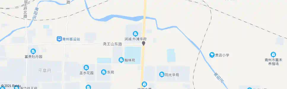 潍坊黄楼路口(青州)_公交站地图_潍坊公交_妙搜公交查询2025