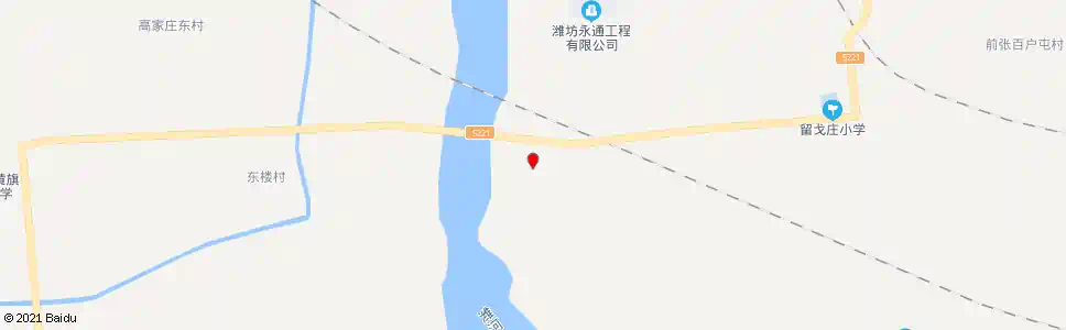 潍坊下小路口_公交站地图_潍坊公交_妙搜公交查询2025