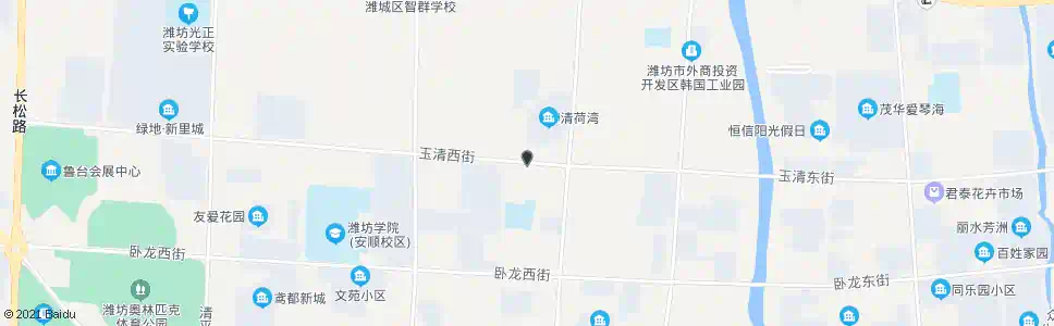 潍坊玉清街永安路口_公交站地图_潍坊公交_妙搜公交查询2025