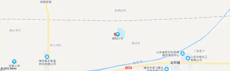 潍坊前阙庄村_公交站地图_潍坊公交_妙搜公交查询2025