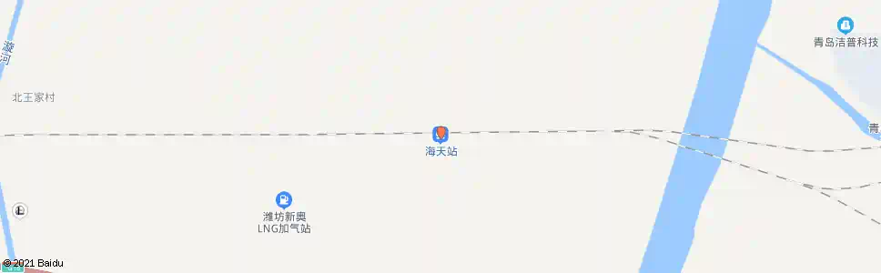潍坊海天公司_公交站地图_潍坊公交_妙搜公交查询2025