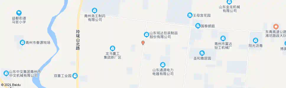 潍坊利达防水材料_公交站地图_潍坊公交_妙搜公交查询2025