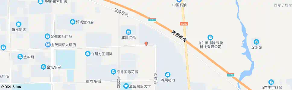 潍坊潍柴物流园_公交站地图_潍坊公交_妙搜公交查询2025