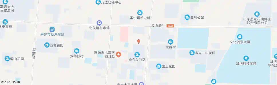 潍坊北坦村_公交站地图_潍坊公交_妙搜公交查询2025