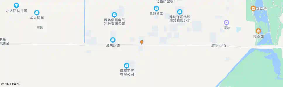 潍坊潍坊嘉宏机械厂_公交站地图_潍坊公交_妙搜公交查询2025