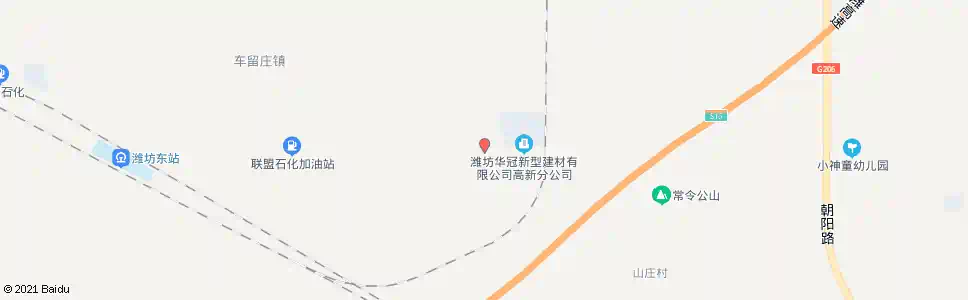 潍坊新电厂_公交站地图_潍坊公交_妙搜公交查询2025
