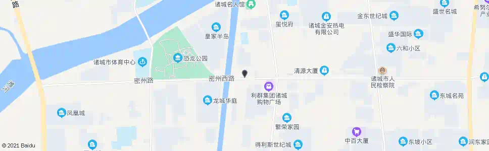 潍坊诸城交运汽车运输有限公司(密州路)_公交站地图_潍坊公交_妙搜公交查询2025