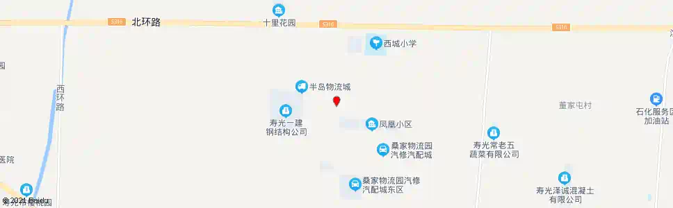 潍坊桑家庄_公交站地图_潍坊公交_妙搜公交查询2025
