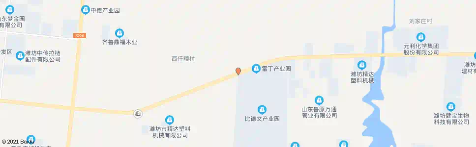 潍坊比德文路口_公交站地图_潍坊公交_妙搜公交查询2025