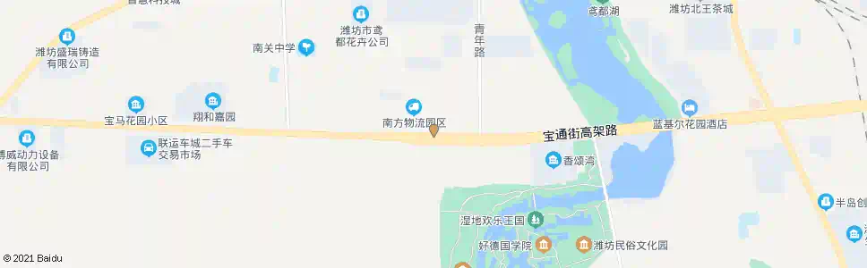 潍坊花家_公交站地图_潍坊公交_妙搜公交查询2025