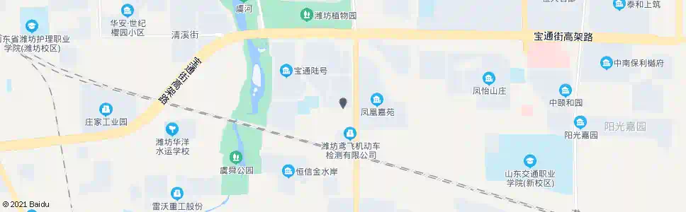 潍坊骏龙花园(小河西)_公交站地图_潍坊公交_妙搜公交查询2025