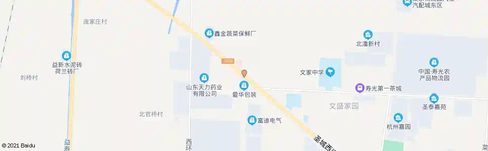 潍坊爱华包装_公交站地图_潍坊公交_妙搜公交查询2025
