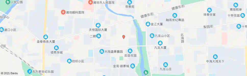 潍坊铁路樱园小区_公交站地图_潍坊公交_妙搜公交查询2025