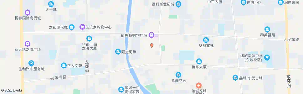 潍坊百盛商厦_公交站地图_潍坊公交_妙搜公交查询2025