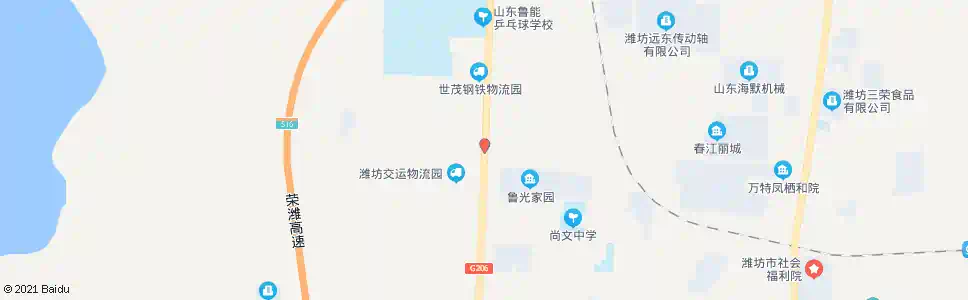 潍坊国家储备粮库_公交站地图_潍坊公交_妙搜公交查询2025