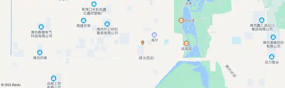 潍坊军埠口镇_公交站地图_潍坊公交_妙搜公交查询2025