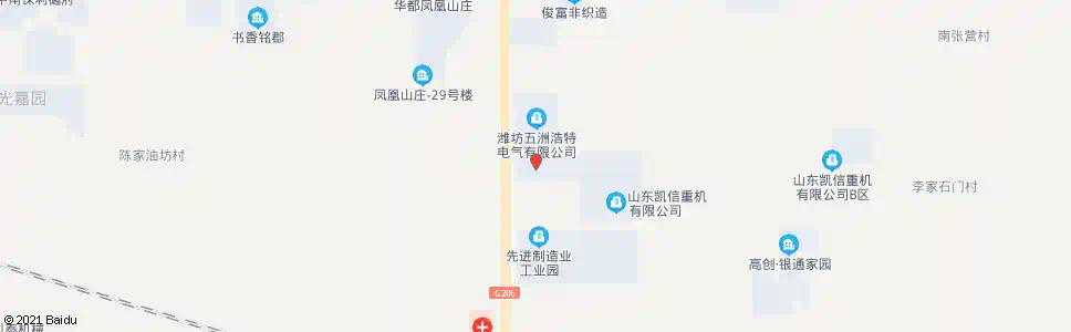 潍坊东航机械_公交站地图_潍坊公交_妙搜公交查询2025