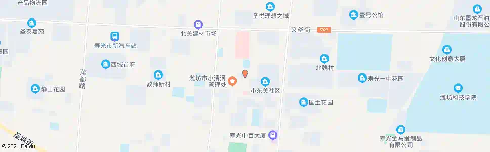 潍坊金盾家园_公交站地图_潍坊公交_妙搜公交查询2025