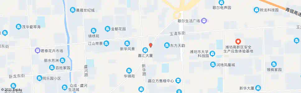 潍坊十里堡_公交站地图_潍坊公交_妙搜公交查询2025