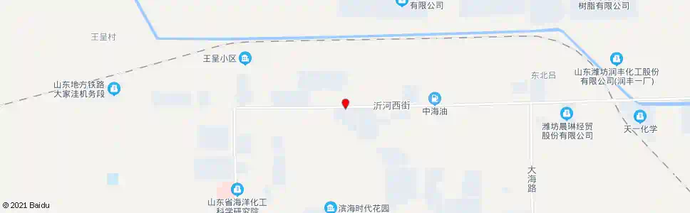 潍坊万家福海化店_公交站地图_潍坊公交_妙搜公交查询2025
