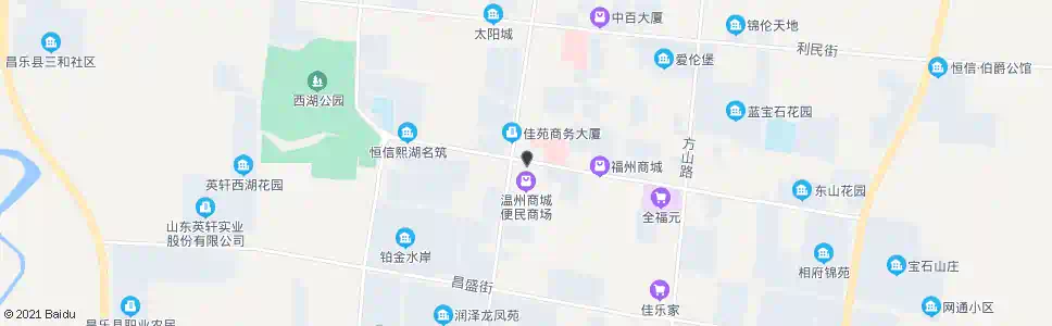 潍坊温州商城_公交站地图_潍坊公交_妙搜公交查询2025