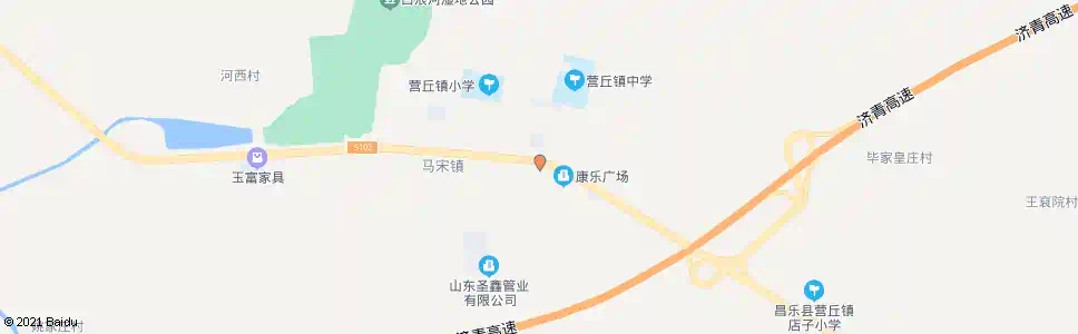 潍坊福田重工_公交站地图_潍坊公交_妙搜公交查询2025