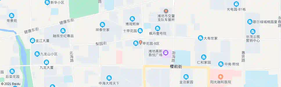 潍坊龟博士汽车美容服务中心_公交站地图_潍坊公交_妙搜公交查询2025