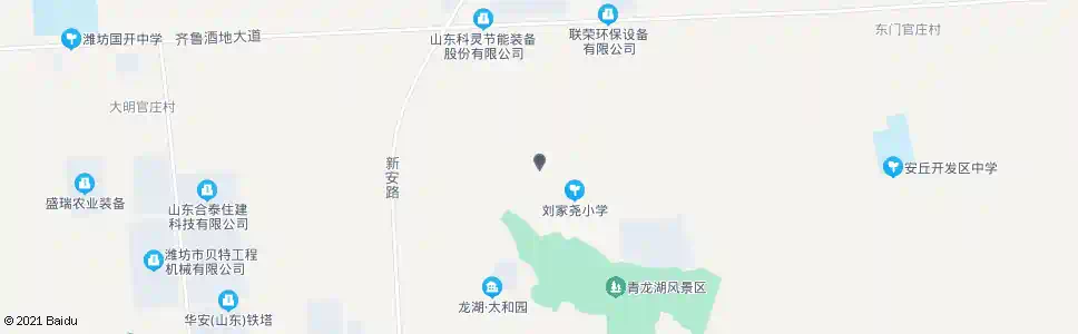 潍坊刘家尧村_公交站地图_潍坊公交_妙搜公交查询2025