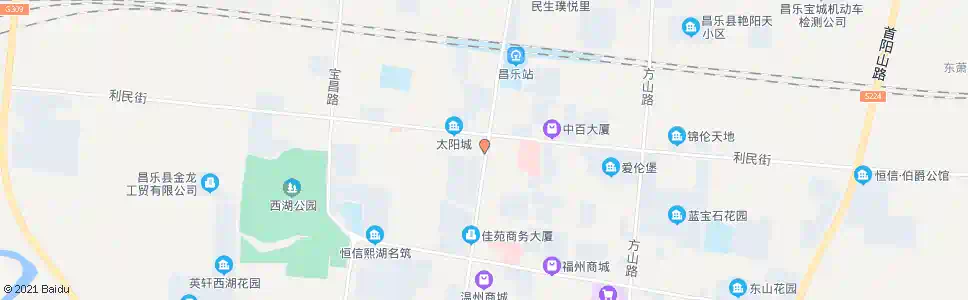潍坊乐融大厦_公交站地图_潍坊公交_妙搜公交查询2025