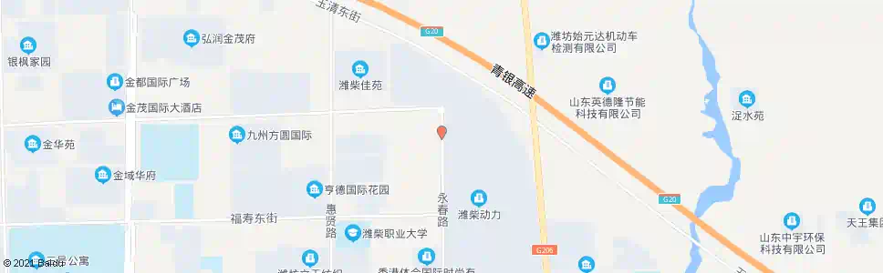 潍坊潍柴工业园_公交站地图_潍坊公交_妙搜公交查询2025