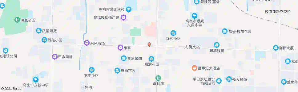 潍坊市自来水公司_公交站地图_潍坊公交_妙搜公交查询2025