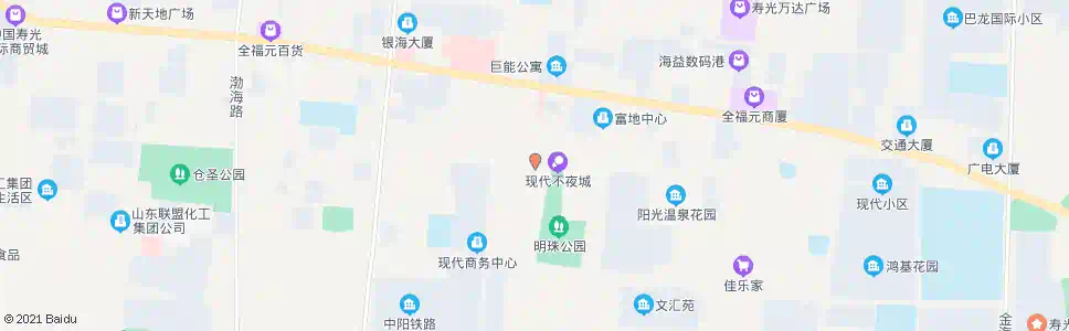 潍坊城里温泉新村_公交站地图_潍坊公交_妙搜公交查询2025