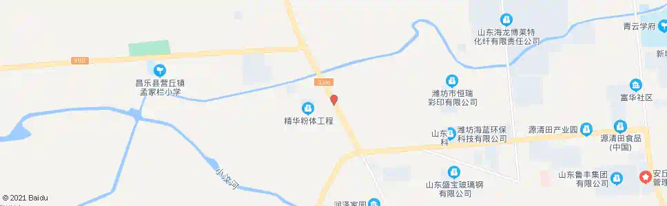 潍坊206收费站_公交站地图_潍坊公交_妙搜公交查询2025