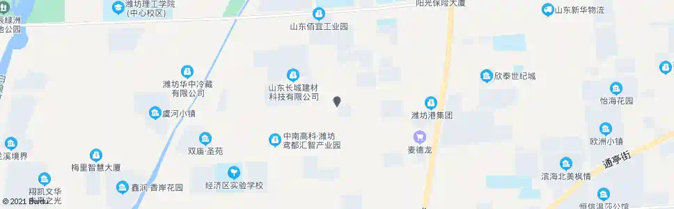 潍坊友谊路古亭街路口_公交站地图_潍坊公交_妙搜公交查询2025