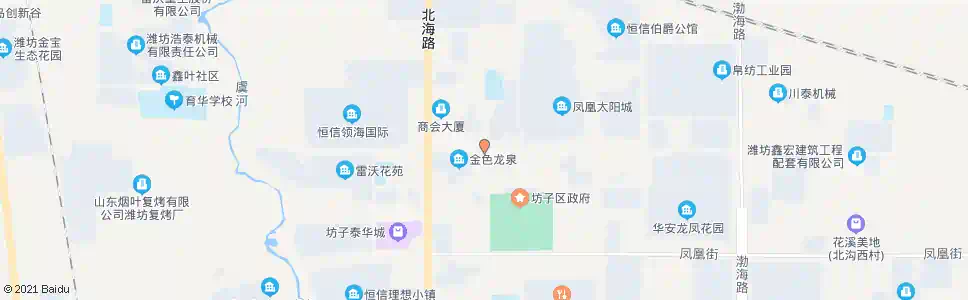 潍坊龙泉街郑营路口_公交站地图_潍坊公交_妙搜公交查询2025