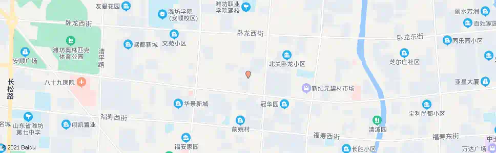 潍坊基建物资公司_公交站地图_潍坊公交_妙搜公交查询2025