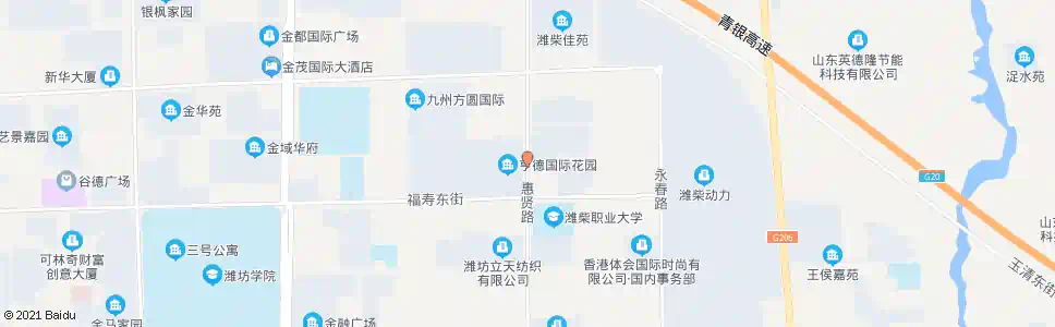 潍坊王谭_公交站地图_潍坊公交_妙搜公交查询2025