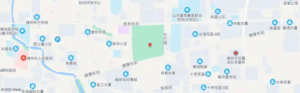 潍坊青少年宫_公交站地图_潍坊公交_妙搜公交查询2025